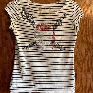 Sparkly Pirates of the Caribbean Top